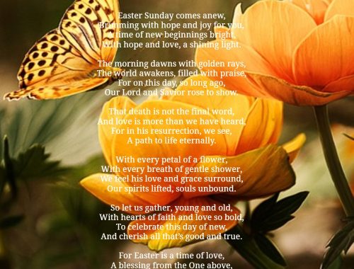 Easter Poem 2023