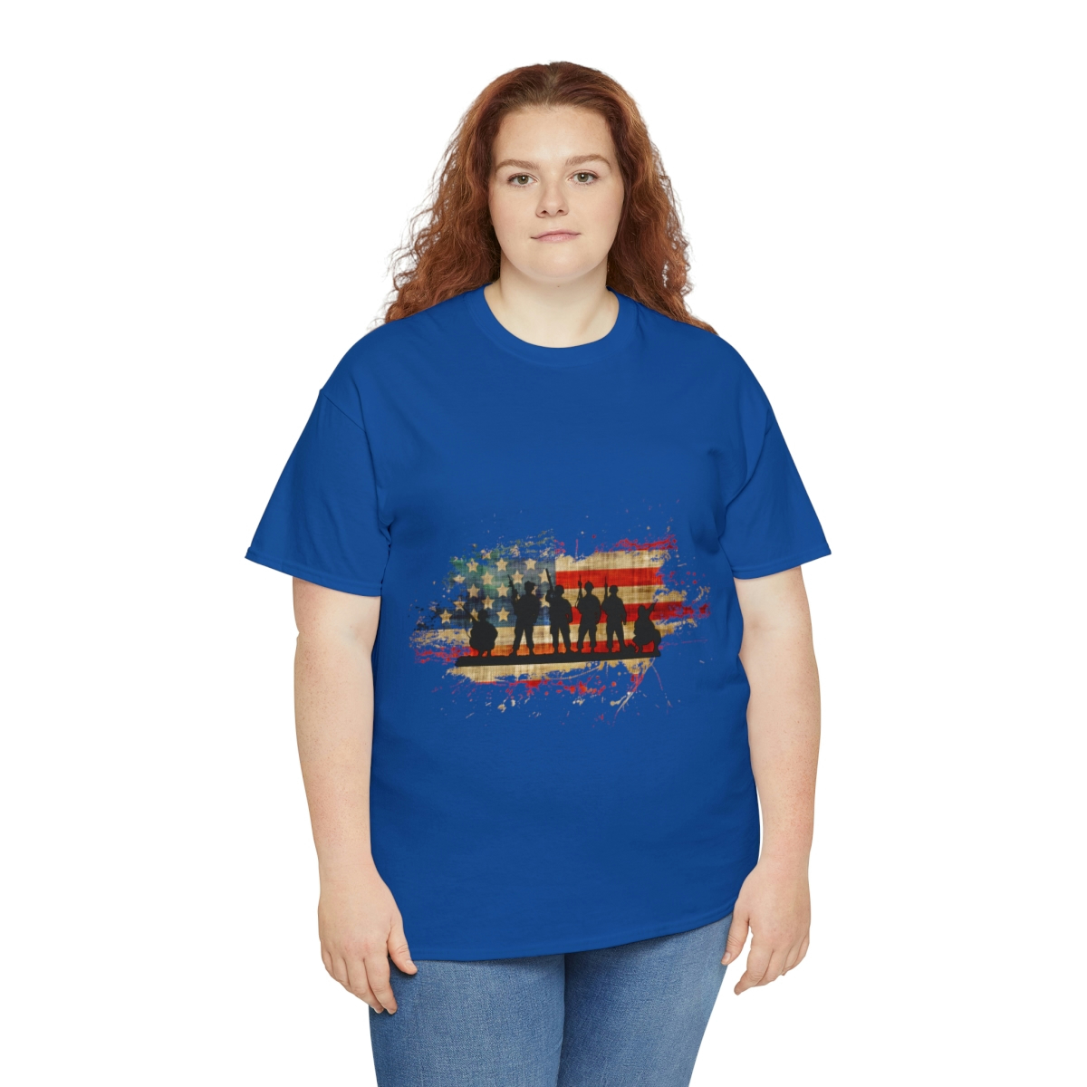 Memorial Day For Those Who Served Unisex Heavy Cotton Tee - Image 127