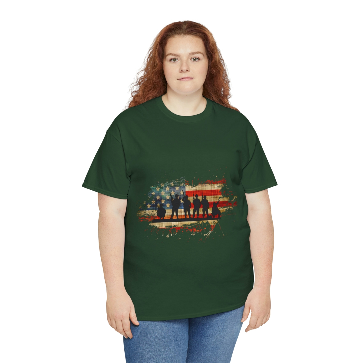 Memorial Day For Those Who Served Unisex Heavy Cotton Tee - Image 103