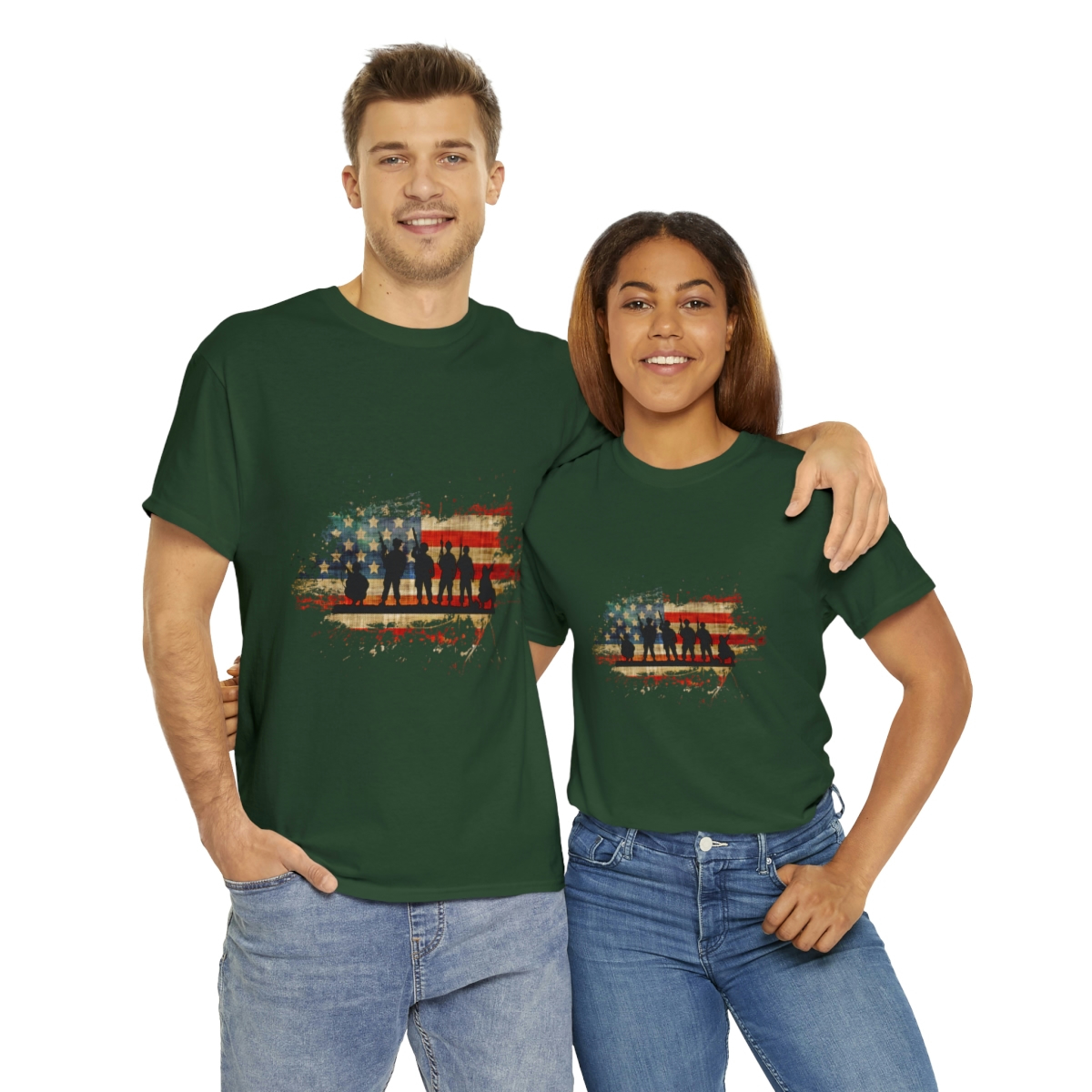 Memorial Day For Those Who Served Unisex Heavy Cotton Tee - Image 106