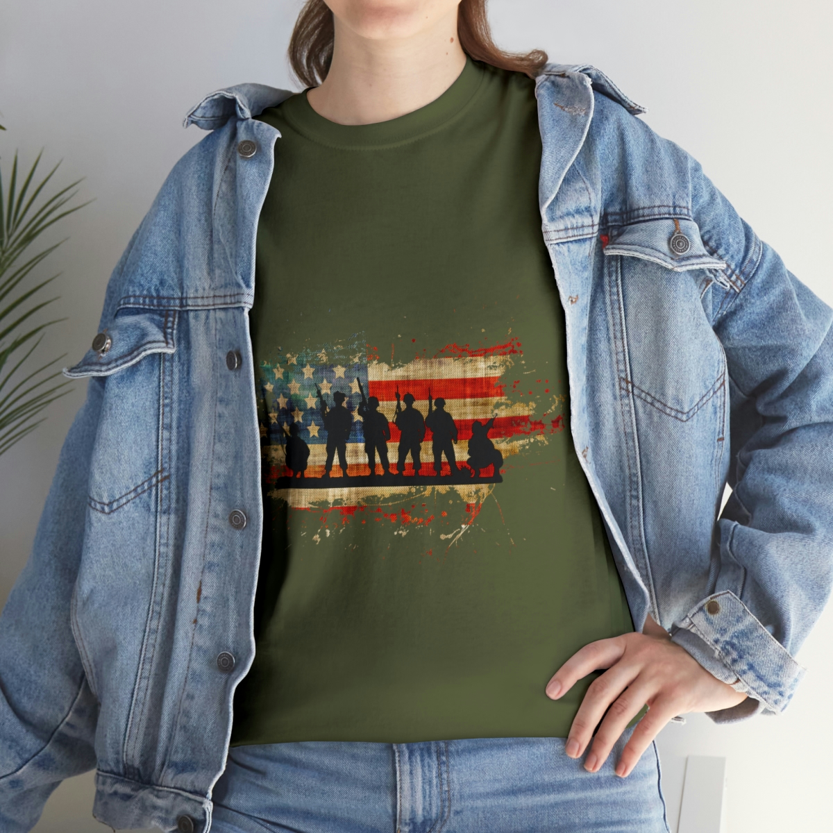 Memorial Day For Those Who Served Unisex Heavy Cotton Tee - Image 81