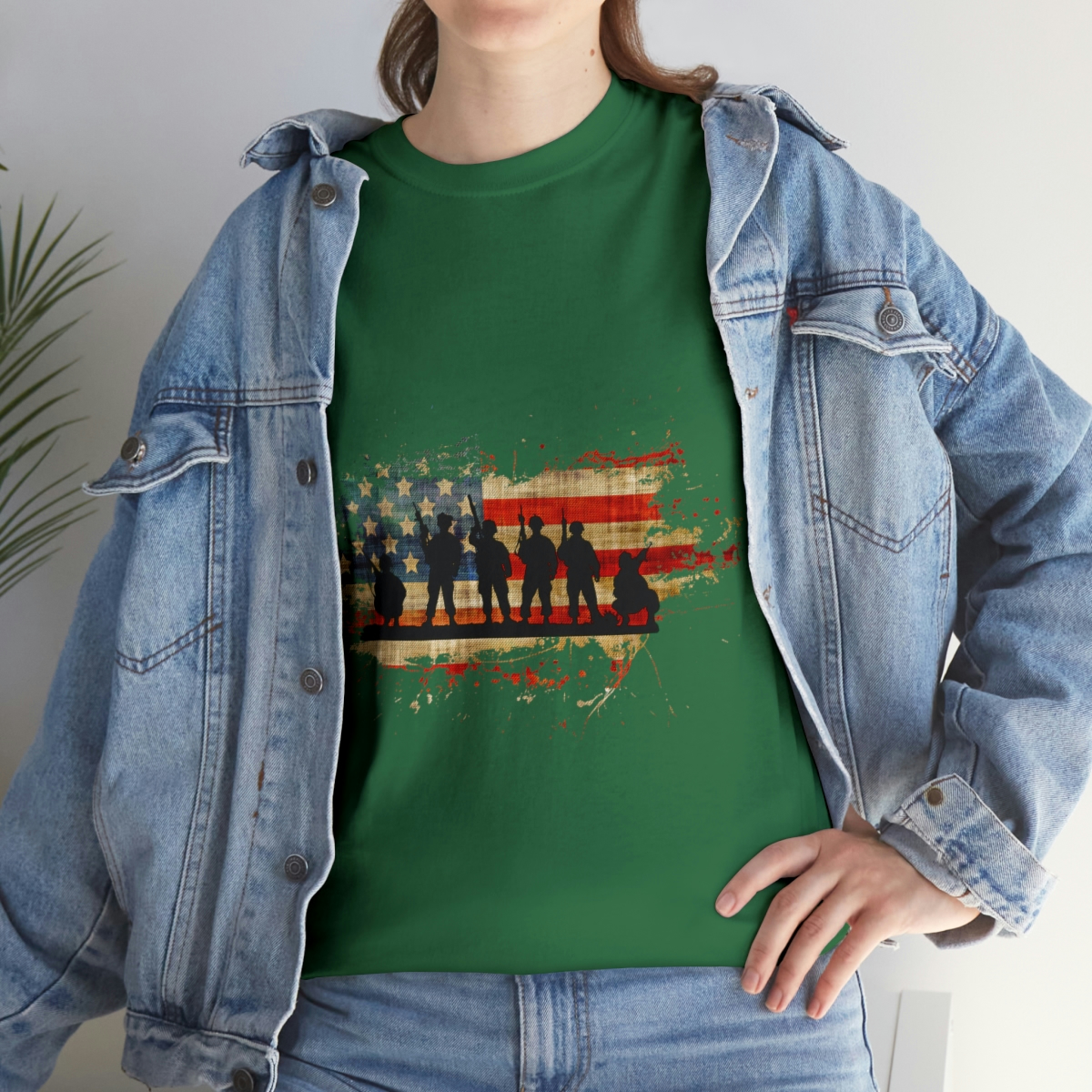 Memorial Day For Those Who Served Unisex Heavy Cotton Tee - Image 93