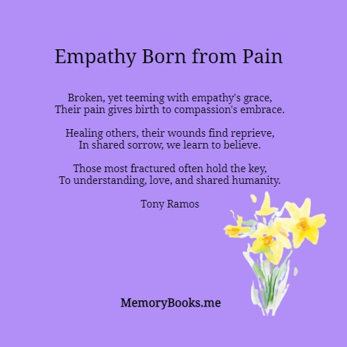 Poem - Empathy from Pain: The Helping Hand of the Broken